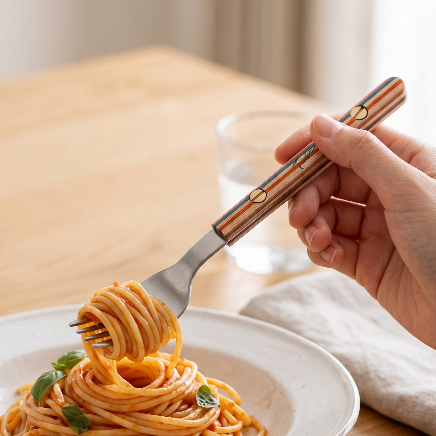 Aida Fork | Easy to use for pasta and cake